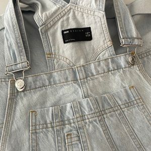 ASOS light denim, short overalls, brand new never worn (tags off)
